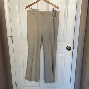 Tahari Beige Flare Women's Pants